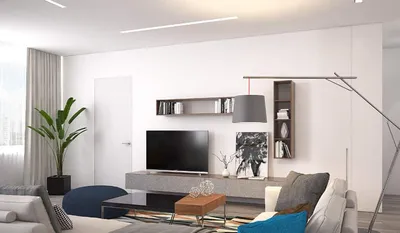 Дизайн гостиной - Yarasheva Design Studio