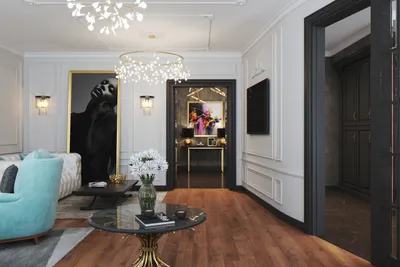 Дизайн проект кухни-гостиной от @interiors_dd 🤍 | Instagram