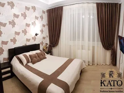 Красивые шторы для спальни - Luxury Antonovich Design