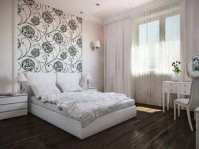 Дизайн спальни обои фото