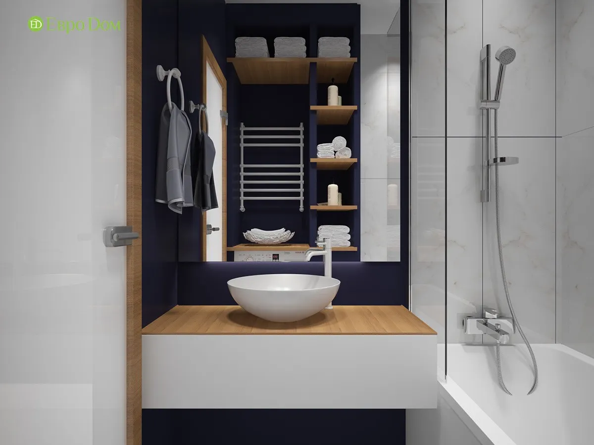 Дизайнерские решения для ванной комнаты в панельном доме