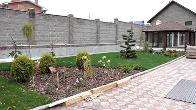Роскошный внутренний двор в доме
