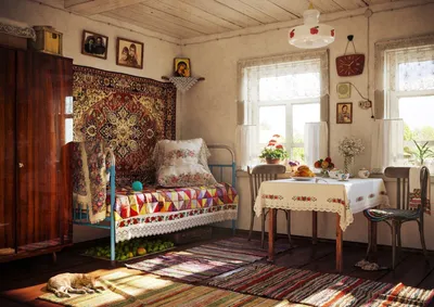 Фотографии интерьера старинного деревянного дома для вдохновения