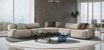 ✓ Купить Дизайнерский диван LaLume-DV00134 от LaLume по самым низким ценам  с быстрой доставкой по РФ и странам СНГ
