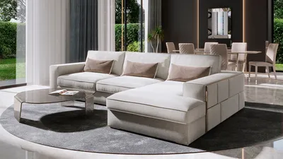 ✓ Купить Дизайнерский диван LaLume-DV00120 от LaLume по оптовым ценам с  быстрой доставкой по РФ и странам СНГ