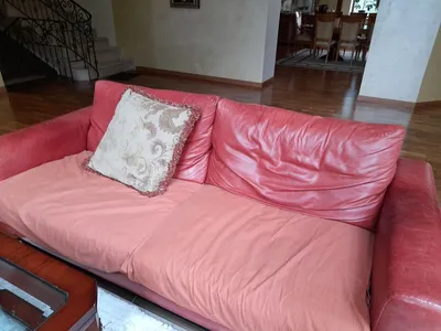 Диван - esp/011. Дизайнерский диван с 2 оттоманками в синей бархатной  обивке от фабрики Essepi