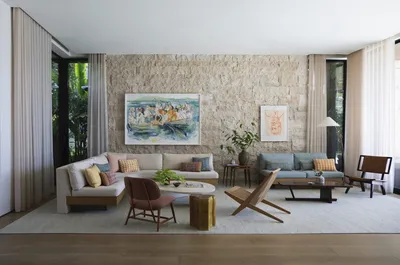Интересные варианты оформления гостиной | myDecor