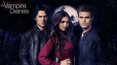 Картина GeekLand The Vampire Diaries Дневники Вампира Елена, Стефан и  Деймон (60х40 см) VD 09.001 (FU21VD 09.001) - купить в магазине mBuy24.com