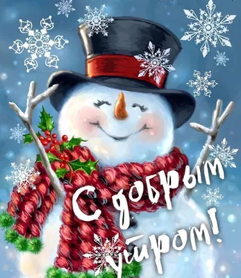 Доброе снежное утро! #сдобрымутром #доброеутро #рекомендации | TikTok