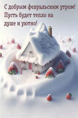 Открытка Доброе утро! Холодает... одевайся теплее!