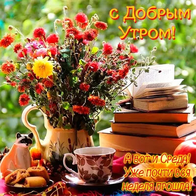 Картинки \"Доброго Утра Среды!\" (153 шт.)