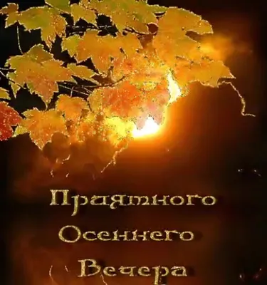 Осенние картинки \"С Добрым Утром!\" (359 шт.)