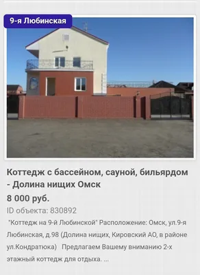 Купить дом на улице Широкая в городе Омск, продажа домов - база объявлений  Циан. Найдено 2 объявления