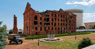 Pavlov's House in Volgograd