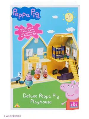 Деревянный игровой набор Peppa - Дом Свинки Пеппы Peppa Pig 07213  (ID#1498251218), цена: 1199 ₴, купить на Prom.ua