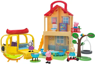 Набор игровой Peppa Pig Большой дом свинки Пеппы F24025L0 купить по цене  999 ₽ в интернет-магазине Детский мир