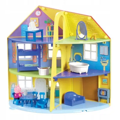 Peppa Pig House Art.PEP0700 Игровой набор Дом Пеппы купить по выгодной цене  в BabyStore.lv