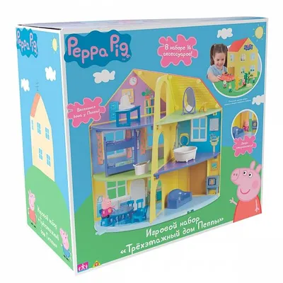 Большой дом Пеппы Peppa Pig (Свинка Пеппа) PEP00757 (ID#163950247), цена:  270 руб., купить на Deal.by