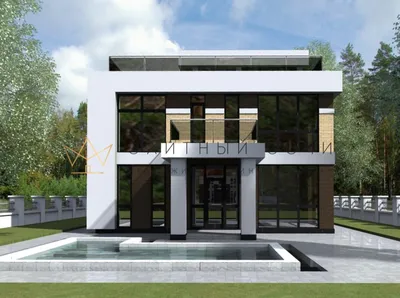 Частный дом в Сочи - Работа из галереи 3D Моделей