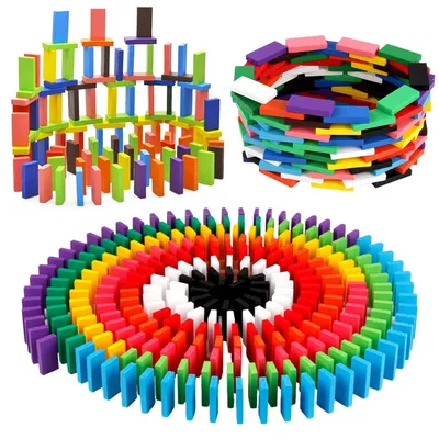 1 Set Dominoes Set Domino Block Dominoes Board Game for Adults Party  Gathering - Walmart.com