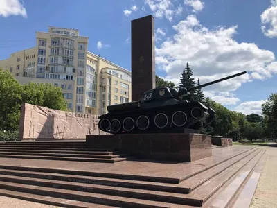 Аллея Доблести и Славы в городе \"Пермь\"