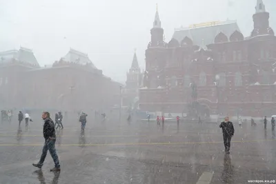 Дождь и гололедица ожидаются в Москве в субботу // Новости НТВ