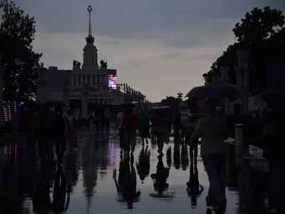 Дождь в Москве | РИА Новости Медиабанк