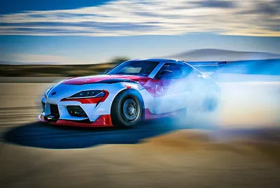 Посмотрите на дрифт беспилотной Toyota Supra — Motor