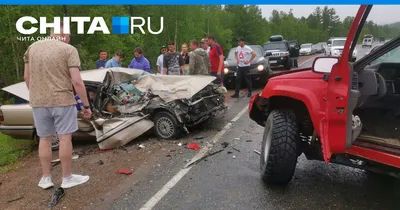 Страшное ДТП произошло по дороге на Арахлей в Читинском районе - 24 июня  2023 - ЧИТА.ру