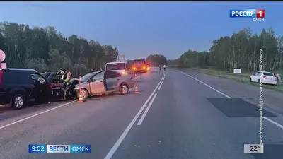 Появилось видео смертельной аварии с бензовозом в Омске