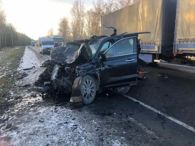 Смертельное ДТП случилось ночью на трассе Тюмень-Омск