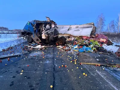 В Омской области в результате ДТП с большегрузом погиб мужчина | 12 канал