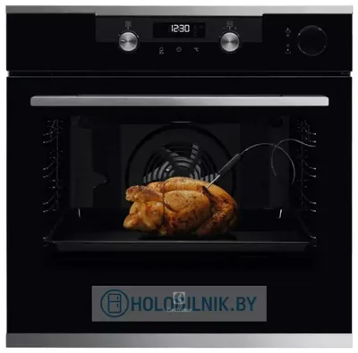 Встраиваемый электрический духовой шкаф Electrolux EZB53410AK Silver/Black  - отзывы покупателей на маркетплейсе Мегамаркет | Артикул: 100001329228