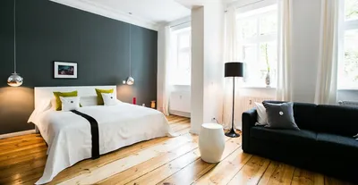 Как совместить гостиную и спальню в одной комнате в 2024 году