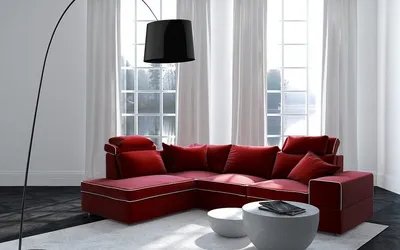 Серый диван в интерьере (73 фото) | «Печёный»