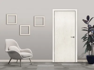 Межкомнатная дверь Гладь Беленый дуб - купить по выгодной цене | Planeta  Doors KG