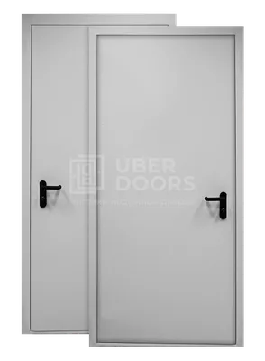 Противопожарная дверь EI60 RAL 7035 - Uber Doors