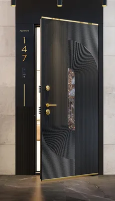 Идеи входных дверей в стиле арт-деко. Art Deco Entrance Door Ideas. —  BURKOVSKY the door