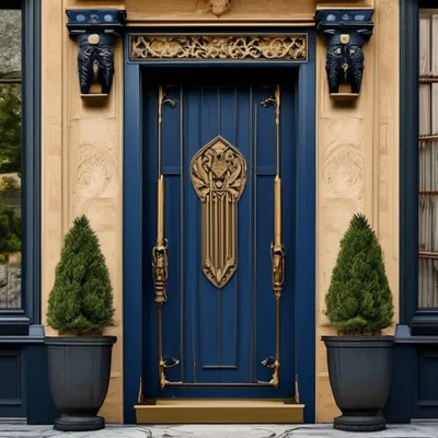 Идеи входных дверей в стиле арт-деко. Art Deco Entrance Door Ideas. —  BURKOVSKY the door