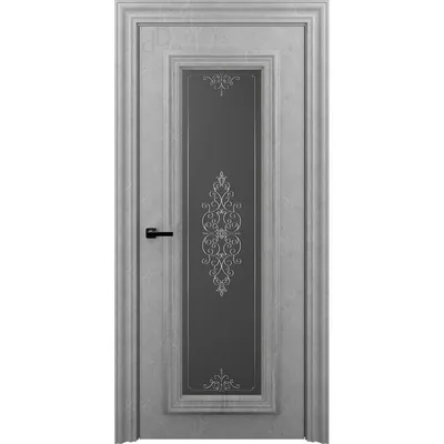 Дверь межкомнатная Art Deco (Арт Деко) ART2 каркасно-щитовая со стеклом -  DREAMDOORS - Купить онлайн с доставкой - KalininHome