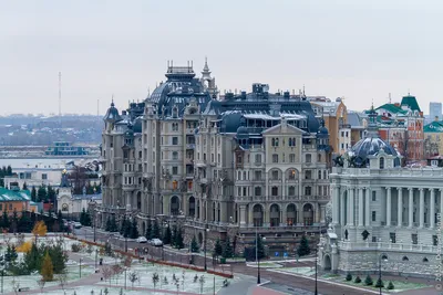 Дворец земледельцев и панорамы Казани