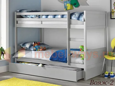 Двухъярусная кровать РВ-мебель Астра 2 – купить в Красноярске, цены в  интернет-магазине «МногоСна»