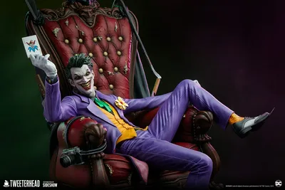 DC Comics The Joker (Deluxe) Maquette by Tweeterhead | Sideshow Collectibles