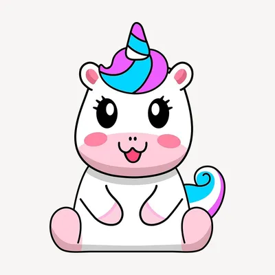 Cute Cartoon Unicorn With Headphones On A Blue Background Royalty Free SVG,  Cliparts, Vectors, and Stock Illustration. Image 98642095.