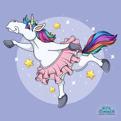 100+] Cartoon Unicorn Pictures | Wallpapers.com