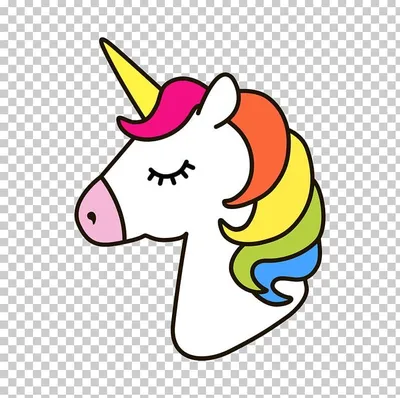 Cartoon unicorn on white background 17132445 Vector Art at Vecteezy