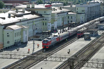 Екатеринбург. Железнодорожный вокзал.