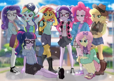 Equestria Girls - 'A Photo Booth Story' Canterlot Short - YouTube