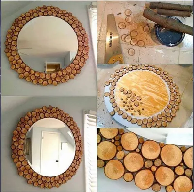 Декор зеркала: ТОП-150 фото свежих идей декорирования зеркала своими руками  в ванной комнате и прихожей веревкой, плиткой, мозаикой, джутом