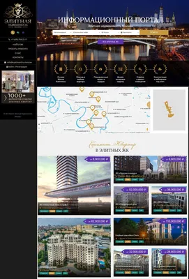 Портал «Элитная недвижимость Москвы» – кейс